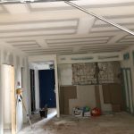 Tractament de juntes a màquina. (Calella de Palafrugell 2021)